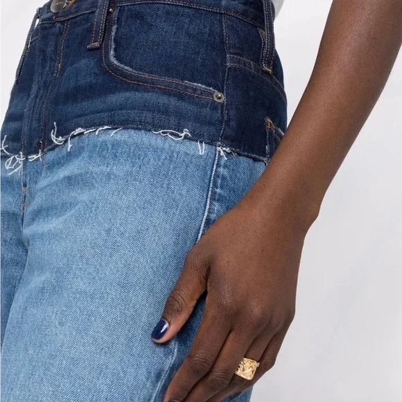 FRAME Le Brickley Reconstructed Hombre balloon-leg jeans - Picture 5 of 5